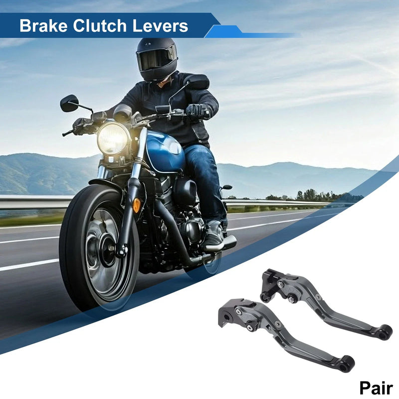 Yamaha YZF-R1 Adjustable Brake Clutch Levers Titanium Handle Black End