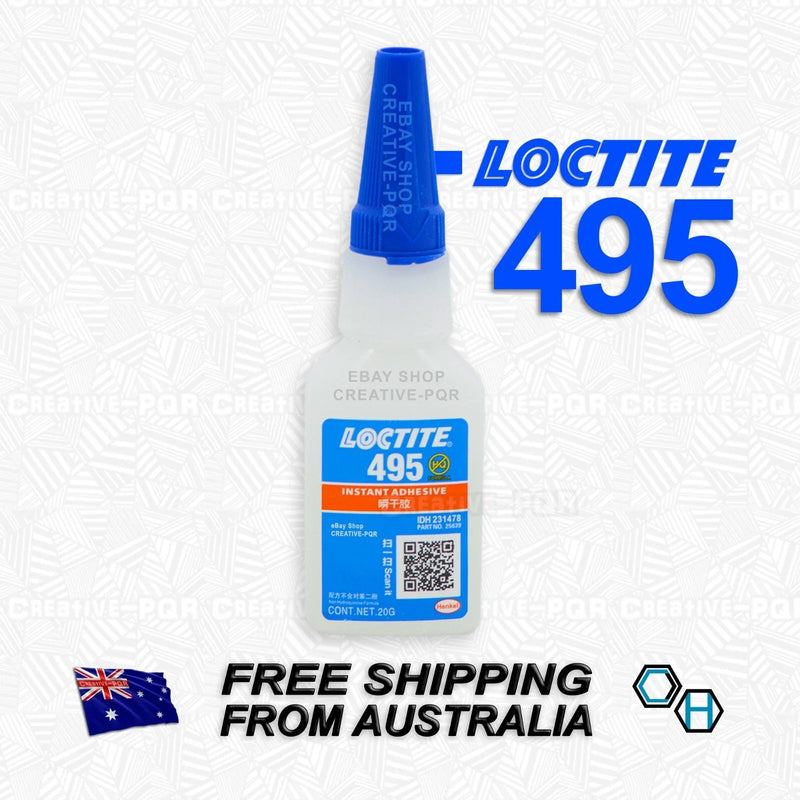 Fast Bonding & Fixturing Loctite 495 20g Instant Adhesive