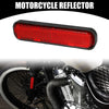 Motorbike Bike 5pcs 3.66"x0.83" Universal Reflector Oval