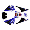 Yamaha Peewee 80 3M Blue Decals Graphics Stickers