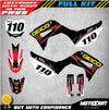 Honda CRF 110 (2019-2020) - GEICO Style Decals Custom Sticker Kit