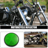 2 x 56mm Green Universal Round Reflective Self Adhesive Reflector