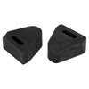 Chevrolet Silverado 2 x Black Tailgate Latch Rubber Stops