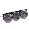 Car - Oil Pressure, Water Temp, Voltage Meter Triple Gauge Set