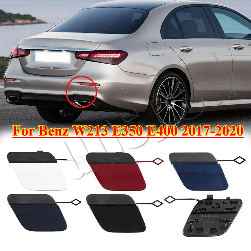 Benz W213 E350 E400 Rear Bumper Tow Hook Eye Cover Cap (2017–2020)