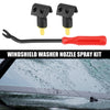 Nissan Tiida 3 x Front Windshield Washer Nozzles (2004-2014)