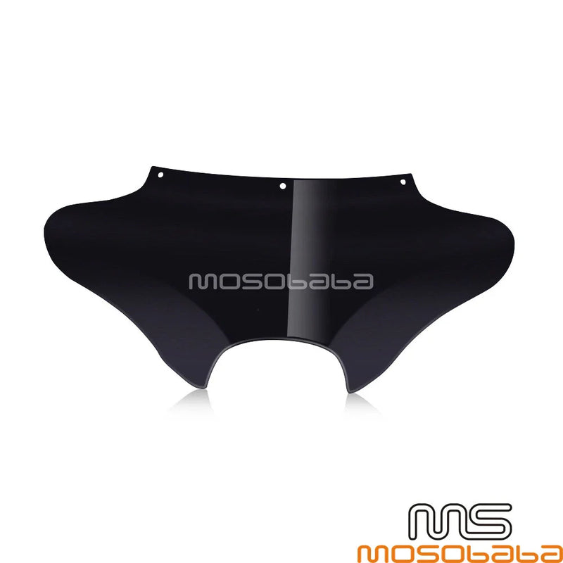 Harley Road King, Fatboy, Softail Batwing Headlight Fairing Black (94-UP)