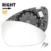 Porsche Panamera Right Side Heated White Mirror Glass (2016-2020)