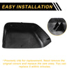 Ford F-250 F-350 F-450 Rearview Mirror Cover Cap Black Carbon Fiber (2008-2023)