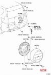 Toyota Prado 150 Series KDJ GRJ GDJ Spare Wheel Camera