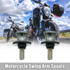 Motorcycle 2pcs 10mm Swing Arm Spool Rear Stand