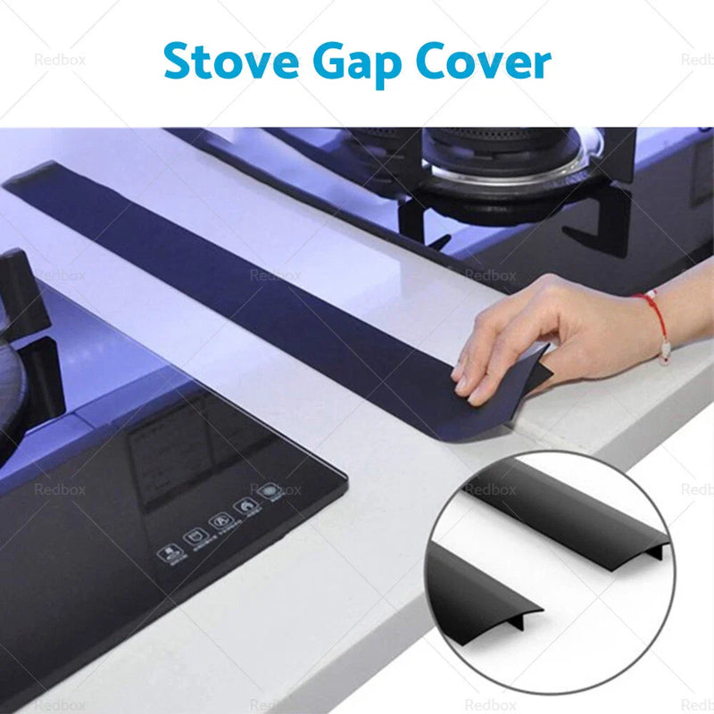 Kitchen Stove Counter Gap Cover Silicone Oven Guard Spill Seal Filler