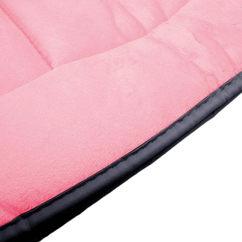 Car Truck SUV Van Pink Plush Car Seat Cover Cushion Protector