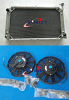Nissan Patrol GQ Y60 3 Row Alloy Radiator & Fans (1988-1997)