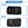 Toyota Pickup 1989-1995 V6 3.0, Steel Black Engine Oil Pan (1989-1995)