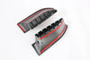 Nissan Rogue Carbon Fiber Front Headlight Eyelid Cover Trim (2021-2023)