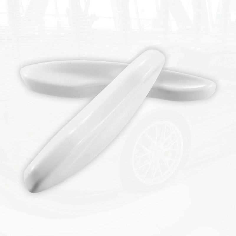 Porsche Taycan 911 (2020-2021) White Car Remote Key Side Cover Case Set