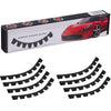 8x Universal Front Bumper Scrape Guard Anti-Skid Protector 30x2.5cm