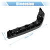 Honda Civic 2016 (2016) - Plastic Black, 2 x Items Front Bumper Bracket