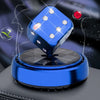 Car Dice Shape Car Air Freshener with Solar Power