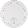 CAN-SB Models White Round Removable Access Hatch Lid ASA Plastic