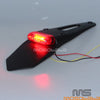 Honda CR100 / 125 / 250 Rear Fender Mudguard w/ LED Tail Lights