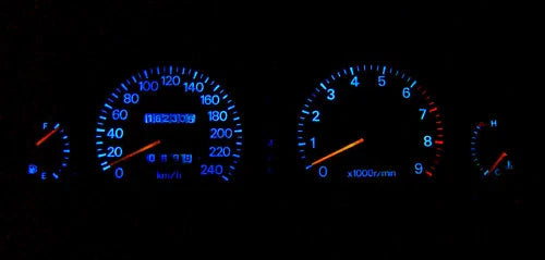 Mitsubishi Magna Verada TE TH TR TJ TS White LED Dash Gauge Light Kit (1996-2005)