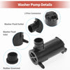 Mitsubishi Windshield Washer Pump w/ Grommet (2003-2006)