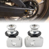 Honda CB650R Silver Moto Chain Adjustment Bracket Screws (2019-2023)