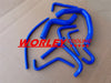 Pajero NH NJ V6 3.0 6G72 Blue Silicone Radiator Heater Hose (1991-1996)