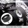 BMW Series 3 (1998-2005) - 1 Pcs Black Drive Belt Idler Pulley