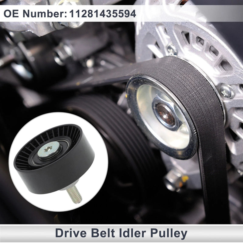 BMW Series 3 (1998-2005) - 1 Pcs Black Drive Belt Idler Pulley