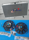 Honda Prelude 2.2L, Accord CD Aluminum Radiator & Fans (1993-2001)