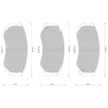 Kia Optima GD V6 2.7L Front Disc Brake Pad Set (2004 - 2006)