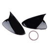 Kia Forte K3 Cerato 2 x Gloss Black Rear View Mirror Cover Caps (2014-2018)