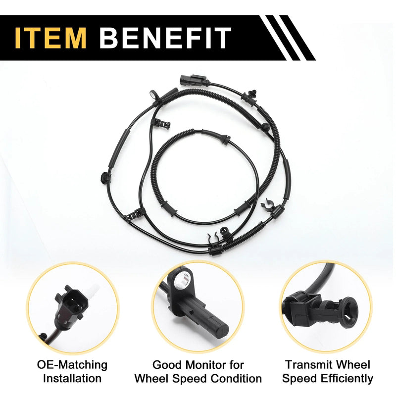 Ford F-150 2011-2014 ABS Wheel Speed Sensor (2 x)
