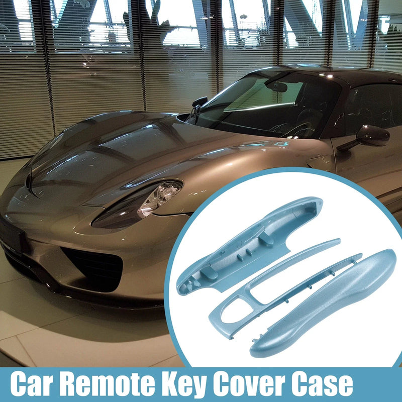 Porsche Taycan 911 1 Set Remote Key Shell Cover Case Blue (2020-2021)