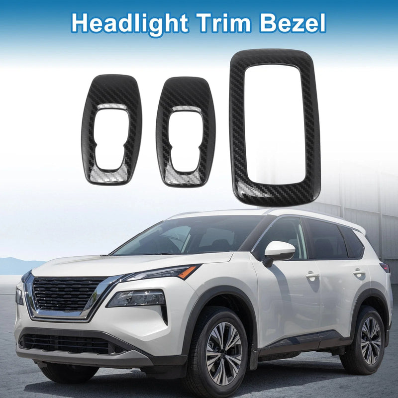 Nissan Rogue 2021-2024 ABS Headlight Trim Bezel