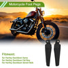 Harley Davidson Dyna Foot Pegs 1 x Pair Aluminum Alloy Black