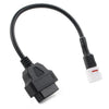 Yamaha Motorcycle 4 Pin to OBD2 Diagnostic Tool Code Reader Adapter Cable
