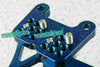 T595 509 955i 1050 Speed Triple (2006-2012) Blue Racing Rear Set Footpeg