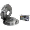 Falcon AU Rear Disc Brake Pads+Rotors Drilled+Slotted (1998-2000)
