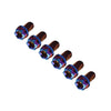 Motorcycle Bike 6 x Titanium Bolts Torx Head Flange Screws M8x20mm