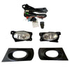 Fog Lights Driving Lamp Complete Set w Wire Fits Honda Jazz SV Minor 2011-13