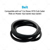 Rover MTD Cub Cadet Ride on Mower 42" Cut Belt