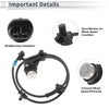 Chevy Avalanche Rear Left/Right ABS Wheel Speed Sensor (2004-2006)