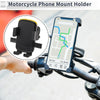 Handlebar Mount 4.7-7.2 Phones Black Yellow Motorcycle Phone Mount Holder