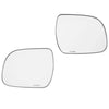 Pair Side Mirror Lens Glass Fits Toyota Hilux Vigo KUN26 V6 GGN25 UTE 2011-15