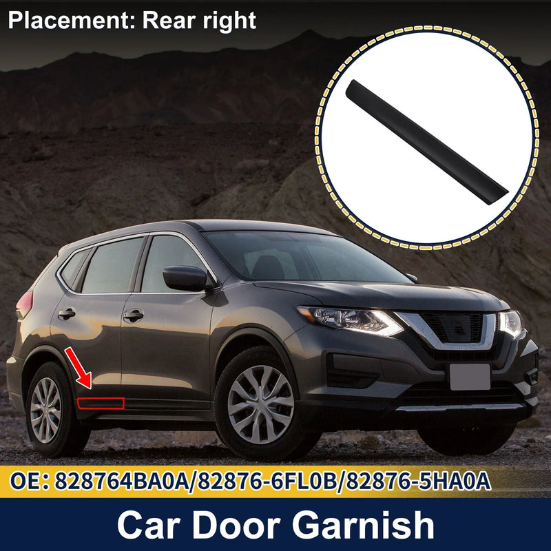 Nissan Rogue S SL SV Lower Trim Rear Right (2014-2020)