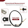Johnson Evinrude OMC Throttle Control Cable (1979–1981)
